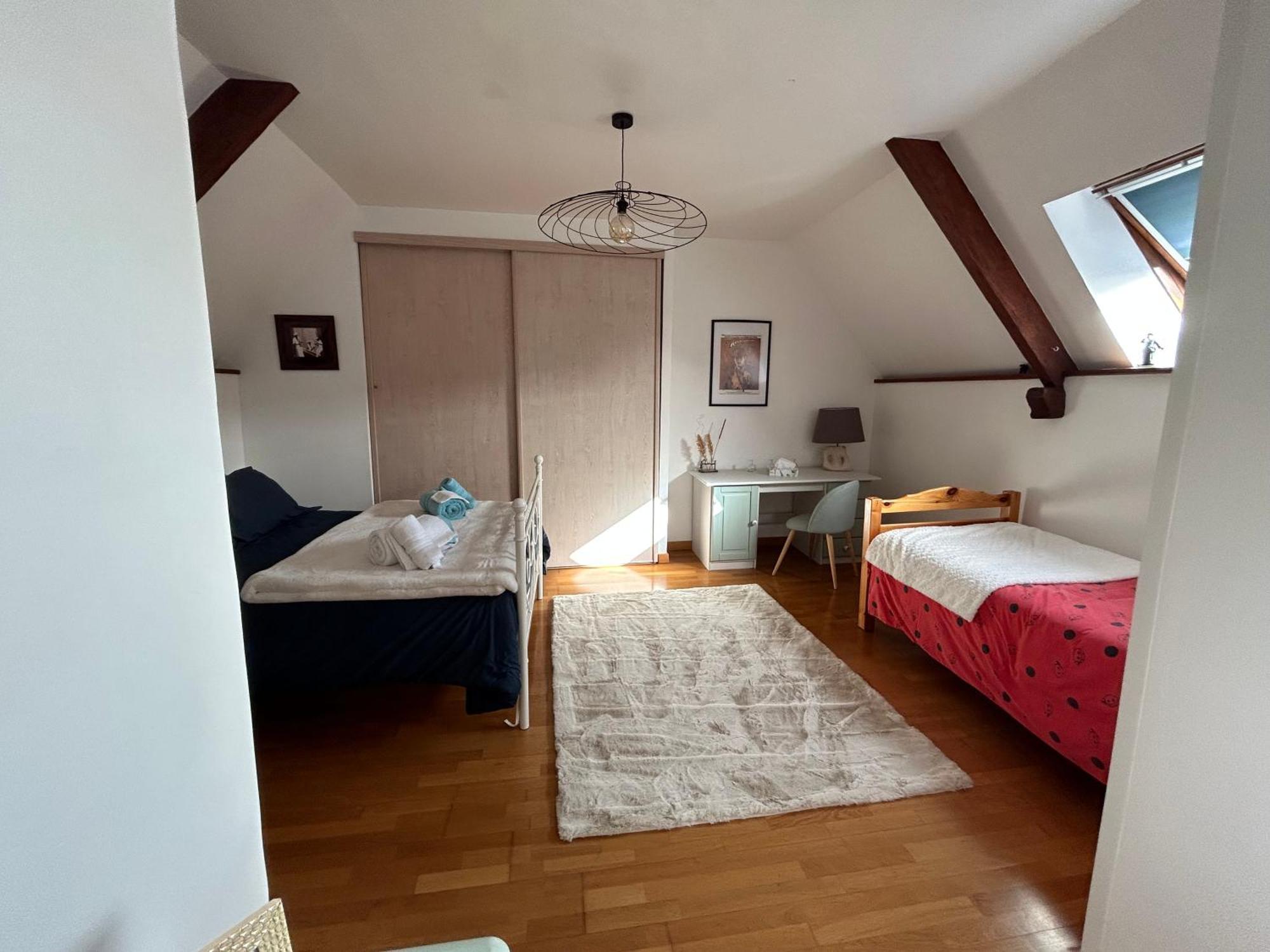 La Maisonnette Les Pieux Bagian luar foto